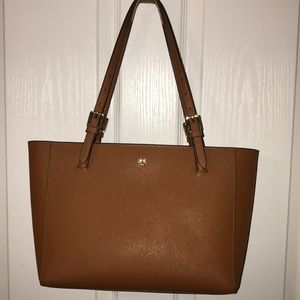Tory Burch York Small Saffiano Tote